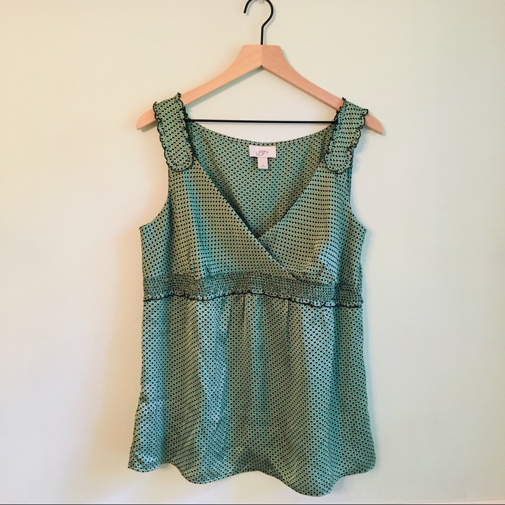 NWOT Ann Taylor Loft Sleeveless Top - size 14